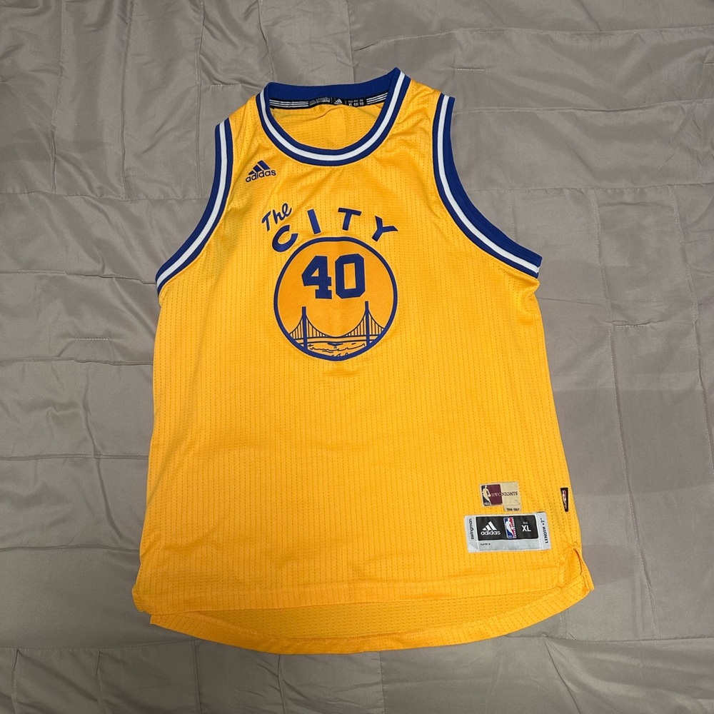 Authentic Adidas Golden State Warriors Barnes Jersey